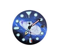 RNSZKIPJ The New Universe Literally 28.5MM Green Luminous Metal dial is Fit for NH35/36 Movement(A8+coloredlightningseconds)