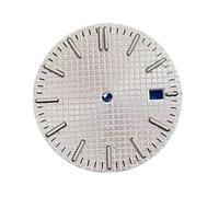 RNSZKIPJ Watch Accessories Mei/Silver Nail Dial 31.8mm Fit for NH35 Movement(Silvernailwhite)