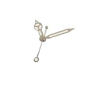 RNSZKIPJ Watch Accessories Needle Silver Edge White Three-pin Watch Needle Green Luminous Suitable NH35/36/4R/7s automaton