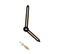 RNSZKIPJ Watch Accessories Pointer Green Luminous can be Installed 34.5MM Font ST3600 6498 6497 Movement with Watch Hands(White Border Seconds Black and Orange Hours and Minutes)