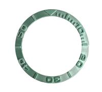 RNSZKIPJ Watch Bezel Convex Ceramic Ring Mouth Outer Diameter 38mm Inner Diameter 30.5mm Suitable for 40mm Water Ghost case(Green)