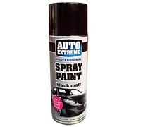 RnT Auto Extreme Black Matt Finish 400 ml Aerosol Spray Paint Premium Quality For Wood Metal Cars 1920 With Unique Tamper Proof Nozzle