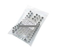 RNUMLIGH 130pcs/LOT 1uF-220uF SMD Aluminum Electrolytic Capacitor Assorted Kit Set, 13values*10pcs=130pcs Samples Kit