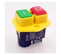 RNUMLIGH 1PC KJD17B button switch 220V-240V 16A 5-pin power tool switch