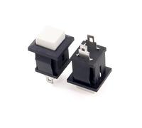 RNUMLIGH 6PCS/Lot DS-430 DS-431 Press ON/OFF, No Lock, Self-recovery, Appliance Switch Lockless Self Reset Button Switch (Gold)
