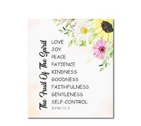 RNUMLIGH Biblical Values Wooden Plaque - Christian Inspirational Wall Decor with Scripture Quote, Gift for Home, Office, or Faith-Based Spaces(Framed,16x24inch(40x60cm))