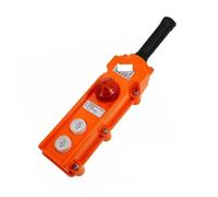RNUMLIGH COB Rainproof Up-down Pushbutton Crane Hoist Switch,Waterproof COB-61H With emergency stop push button switch