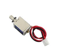 RNUMLIGH DC12V small electronic lock door lock magnetic solenoid electromagnetic lock push-pull solenoid lock