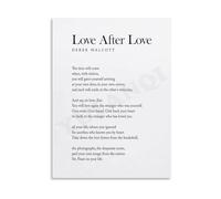 RNUMLIGH Derek Walcott Inspired Art Love After Theme Canvas Wall Print for Living Room and Study(Unframed,16x24inch(40x60cm))