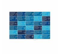 RNUMLIGH Inspirational Human Rights Poster Declaration Canvas Wall-Art Educational Equality for Classroom Study Room Decor(Framed,08x12inch(20x30cm))