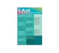 RNUMLIGH Trauma Informed Office Poster Mental Health Awareness Educational Visual Guide Support Advocacy Canvas Wall-Art Clinic Decor(Unframed,16x24inch(40x60cm))