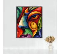 RNXAOPEN Art Diamond Painting, 5d Diamond Painting Kits for Adults Flower, Full Drill Crystal Art Kits for Adults Beginners Cross Stitch Embroidery Crafts Pictures for Gifts 12x16in/30x40cm PJY9 J-X