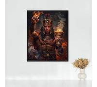RNXAOPEN Figure Art Diamond Painting, 5d Diamond Painting Kits for Adults Brush, Full Drill Crystal Art Kits for Adults Beginners Cross Stitch Embroidery Crafts Pictures for Gifts 32x40 inch PJY9 L-X