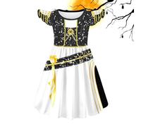Rnyrn Hunters Costumes Dress For Girls Height 110cm-150cm, Anime Character Costume Cosplay Dance Outfit Halloween Dress Up Clothes Stage Role Play Party Cosplays Carnival Singers For Women Girl