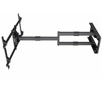 RO&CO MULTIBRACKETS - Universal Long Reach BLK- TV Wall Mount with Articulating Arm. Wall Spacing up to 101 cm. for TVs between 42 and 75 inches. Black finish.