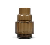Ro Collection Hurricane Reflections Bo. 69 Vase/Candlestick Sepia Brown