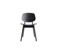Ro Collection Pandora Dining Chair Black Lacquered Oak