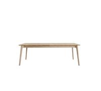 Ro Collection Salon Extendable Table 90x190-290 cm Soap-treated Oak