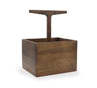 Ro Collection Toolbox Box High Dark Stained Oak