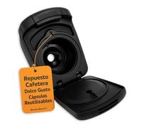 RO Linea Blanca Capsule Holder Compatible Krups Dolce Gusto Lumio MS-624360 Original Replacement Coffee Holder KP130 KP310 Compatible DeLonghi EDG325 EDG355 Plastic Black High Temperature