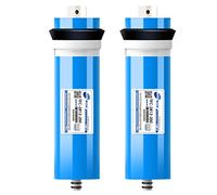 RO Membrane Reverse Osmosis Membrane 100/200/300/400/600 GPD Replacement Water Filters, Fits Under Sink RO Drinking Water Purifier System (2812-200 GPD, 2 Pack)