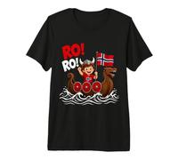 Ro Ro Norwegian Viking Dragon Longship Premium T-Shirt
