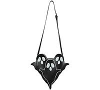 Ro Rox Cade Ghost Shoulder Bag Crossbody Halloween Faux Leather Gothic Sling