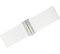 Ro Rox Florence Vintage Belt | Elasticated Pink 50s Inspired Women's Retro Wide Nurse Accessory With Silver Buckle