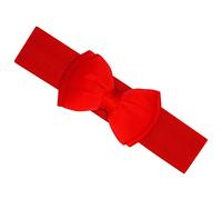 Ro Rox Vera Sash Belt - 1950s Vintage Elasticated Women's Belt - Waistband Snap Button - Classic Belt for Dress, Coat & Shirt, Red, Large