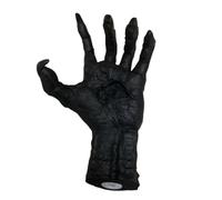 Ro Rox Wall Hooked Demon Hand - Gothic Black Wall Mount Jewelry Holder Decor