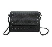 Ro Rox Women's Studded Skull Crossbody Shoulder Bag Punk Gothic Studs PU Handbag - Vega