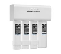 RO System Aquarium - ARKA myAQUA 1900 - 1900 L/Day high-Capacity Osmosis Unit - Filters 99% of Nitrate, Bacteria & Salts - Smart Water Filter for Household & Aquarium - LED Maintenance Alert - ARKA