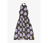 Ro&Zo Womens Ro&Zo Iris Scarf-Detail Chiffon Maxi Dress Lilac 10