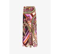 Ro&zo Womenspaisley-print Bias-cut Satin Maxi Skirt 6