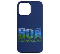 ROA Roanoke Virginia Blue Ridge Mountains Skyline Souvenir Case for iPhone 13 Pro Max