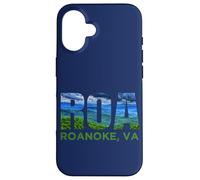 ROA Roanoke Virginia Blue Ridge Mountains Skyline Souvenir Case for iPhone 16