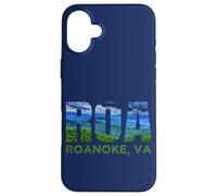 ROA Roanoke Virginia Blue Ridge Mountains Skyline Souvenir Case for iPhone 16 Plus