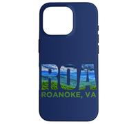 ROA Roanoke Virginia Blue Ridge Mountains Skyline Souvenir Case for iPhone 16 Pro