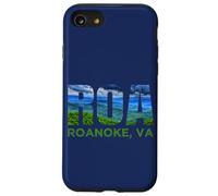 ROA Roanoke Virginia Blue Ridge Mountains Skyline Souvenir Case for iPhone SE (2020) / 7/8