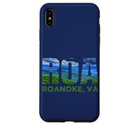 ROA Roanoke Virginia Blue Ridge Mountains Skyline Souvenir Case for iPhone XS Max