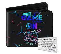 Roacap Teen Boys Wallet, Cool Wallets for Kids Son 9-12/8-10/8-12 with Wallet Card, Funny Leather Bifold RFID Blocking Wallet, Purse Coin Pocket Id Window for Men Boy Male Youth Guys