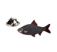 Roach Fish Fishing Metal Enamelled Pin Badge Tie Pin Lapel Badge XJKB11-04