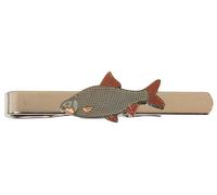 Roach Fish Tie Clip Slide Bar Nickle Plated Wedding Gift TC 690