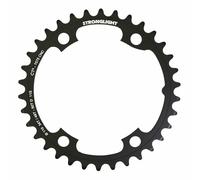Stronglight Shimano 110 Bcd 49-50t Chainring Silver 34t 34t Black