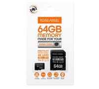 Road Angel Automotive Grade SDXC MicroSD Card & Adapter - RSD 64GB