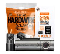 Road Angel Halo Pro Deluxe HD 2K/1080p Dual Dash Cam Kit