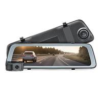 Road Angel Halo View, 2K 1440 p Dual Mirror Dash-Camera, 1080 p Reversing Cam 10" Screen Dual Video Recording Night Vision built-in Wi-Fi Real Parking