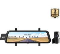 Road Angel Halo Vision 3-4K Front & 1k Rear Mirror Dash Cam