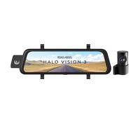 Road Angel Halo Vision 3 Rear View Mirror 4K Dual Dashcam - 10" T