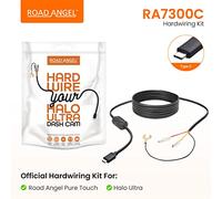 Road Angel Hard Wiring Kit for Road Angel Halo Ultra and Pure Touch/Vision. Enables always on Parking Mode, Winter Mode and Battery protection built in, Type C, Easy Installation